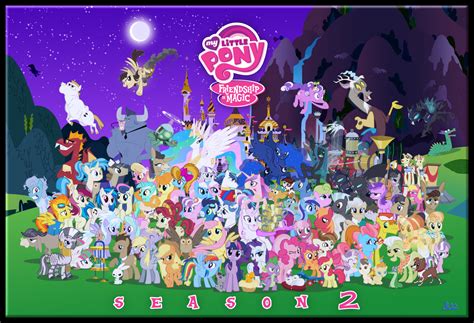 Character Cluster by Blue-Paint-Sea - My Little Pony Friendship is Magic Fan Art (30601544) - Fanpop