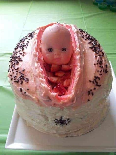 Funny Baby Shower Cakes (That You Can't Unsee)