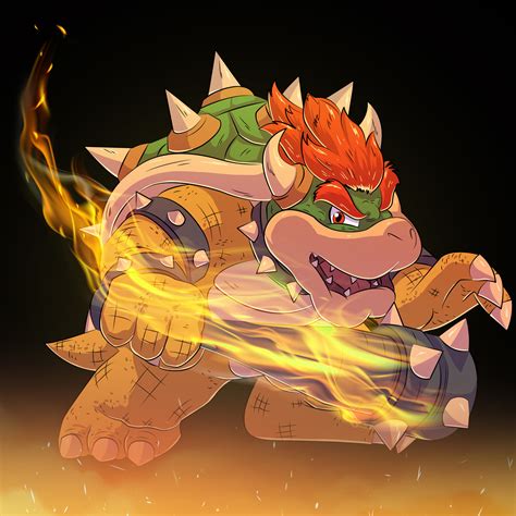 ArtStation - Nintendo Artwork - Bowser Character Design