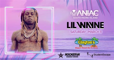 Lil Wayne LIVE South Padre Island | Maniac VIP Card