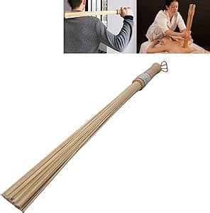 Natural Bamboo Body Massage Tools Massage Bamboo Broom Hammer Tapotement Sticks Natural Bamboo ...