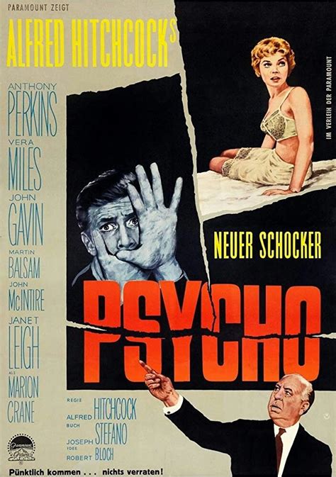 Psycho (1960) | Movie posters, Alfred hitchcock movies, Alfred hitchcock