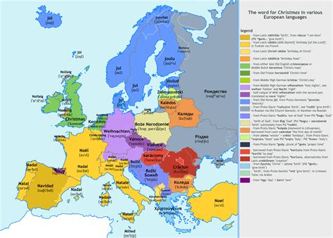 Linguistic Maps Of Europe | Languages Of Europe