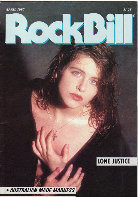 Maria McKee Lone Justice Rockbill 4_1987 pg. 1 | Waxwire | Flickr