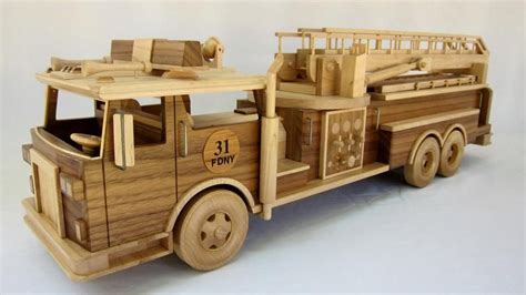 Wooden Toy Fire Truck Plans - Image to u