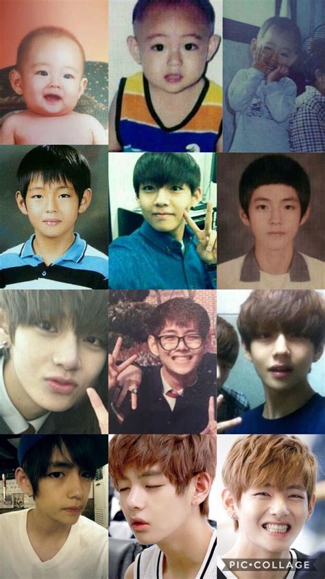 Kim Taehyung Bts V Baby Pictures