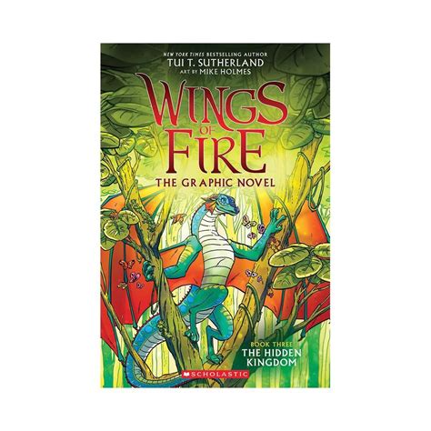 Wings of Fire Graphic Novel #3: The Hidden Kingdom | Wings of fire, Graphic novel, Book dragon