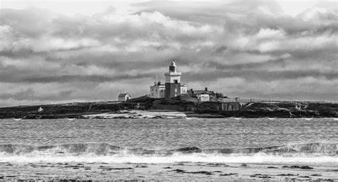 Lighthouse And Sea View Digital Oil Free Stock Photo - Public Domain Pictures