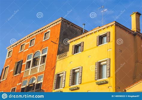 Venice, Italy: Houses by the Canal (Veneto, Venice, Italy) Stock Photo - Image of fall, exciting ...