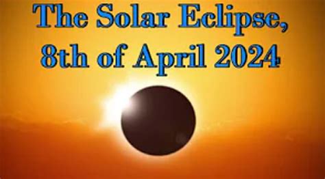 The Solar Eclipse 8th April 2024 - No Need To Fear! A reading by Izabela