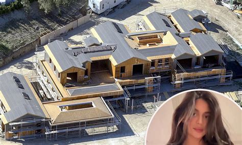 Kylie Jenner's mega mansion in Hidden Hills continues to take shape