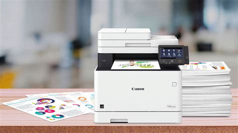 Rent to Own Canon - imageCLASS MF743Cdw Wireless Color All-In-One Laser Printer - White ...