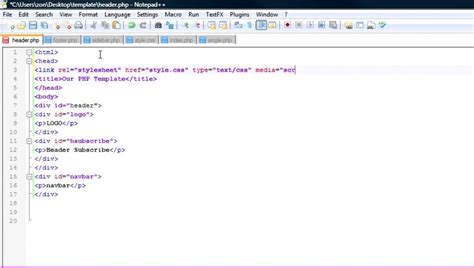 How to Create a Basic Website Design Template Using PHP, CSS, and XHTML Part 1 of 3