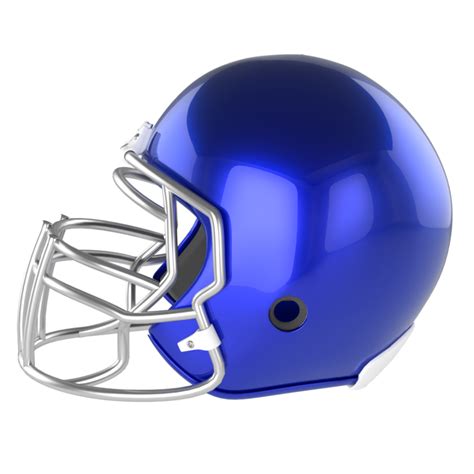 Blue Football Helmet Png - MGP Animation