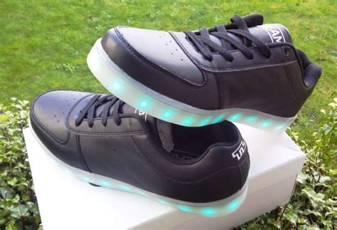 BEAM Rechargeable Light Up Shoes For Adults! | Gadget Explained Reviews ...