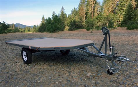 7' x 12' Raft Trailer – R&M Metal Fabrication