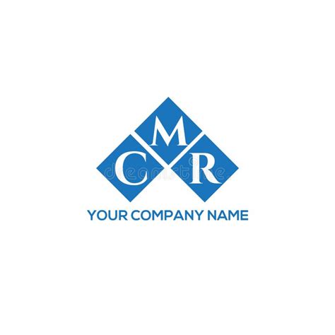 CMR Letter Logo Design on WHITE Background. CMR Creative Initials Letter Logo Concept Stock ...