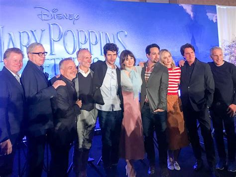 Interviews with the Cast and Creators of MARY POPPINS RETURNS