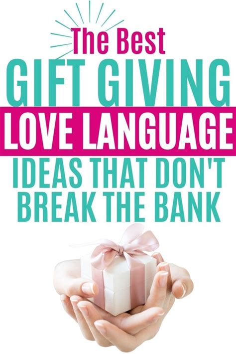 8 Best Love Language Gifts for People With a Gift Giving Love Language ...