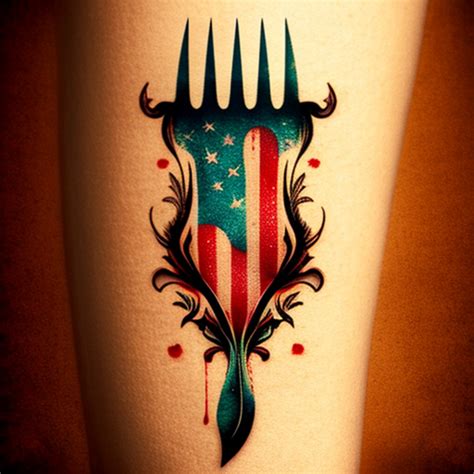 58 Fork Tattoo Ideas - TattooClue.com