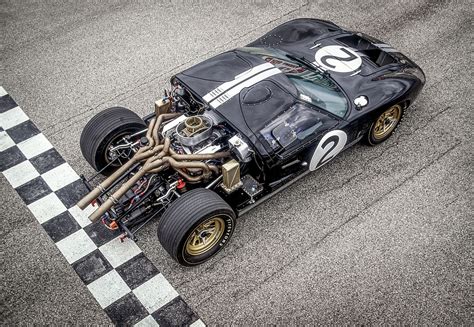 The Life and Times of the 1966 Le Mans-Winning Ford GT40 MK II | Ford gt40, Ford gt, Gt40