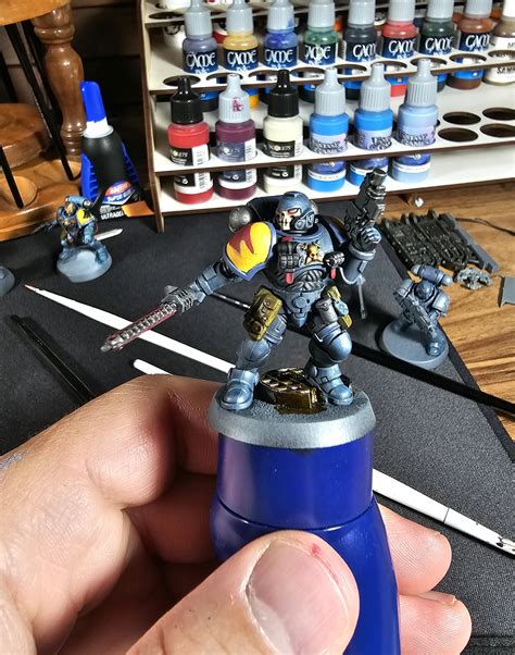 WIP on a custom space wolves intercession squad : r/killteam