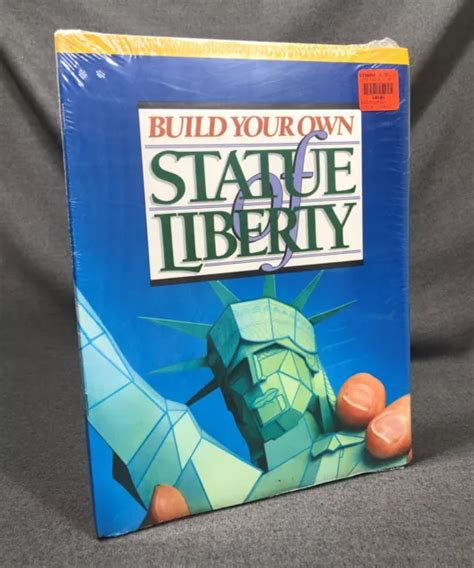 1984 VINTAGE BUILD Your Own Statue of Liberty Cut-Out Model Kit in Folder SEALED $25.00 - PicClick
