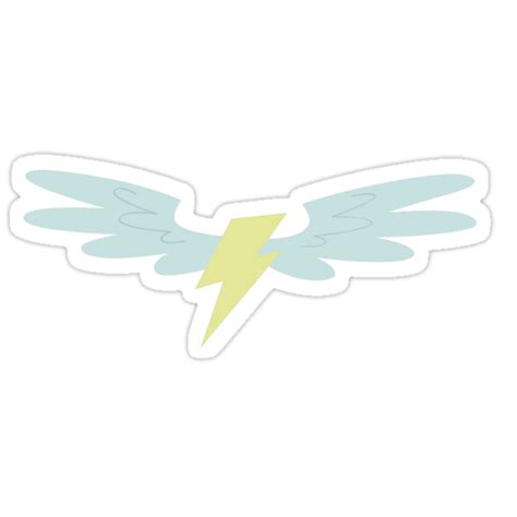 "Wonderbolts logo" Stickers by Stinkehund | Redbubble