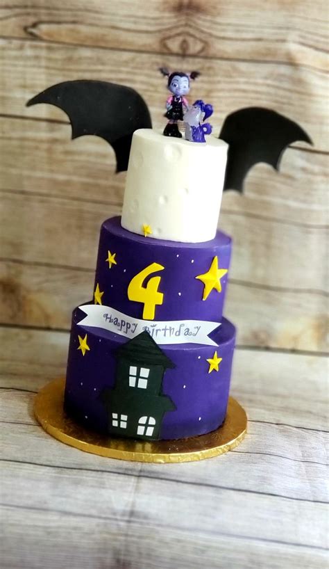 Vampirina cake | Vampirina cake, Cake, Desserts