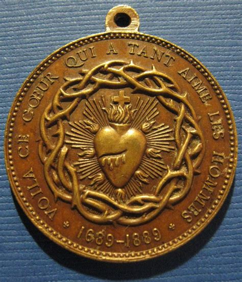 vintage sacred heart medal - Google Search | Sacred heart, Sacred, Medals