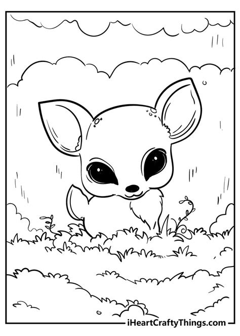 Cute Animals Coloring Pages | Animal coloring pages, Coloring pages, Coloring pages for girls