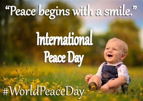 Best Inspirational International Peace Day Quotes 2019 Status Quotes ...