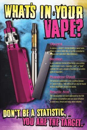 Vaping Posters | Buy Anti-Smoking Posters & Vaping Prevention Posters ...