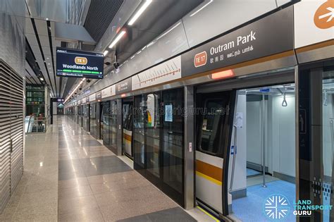 Outram Park MRT Station – TEL Platform F | Land Transport Guru