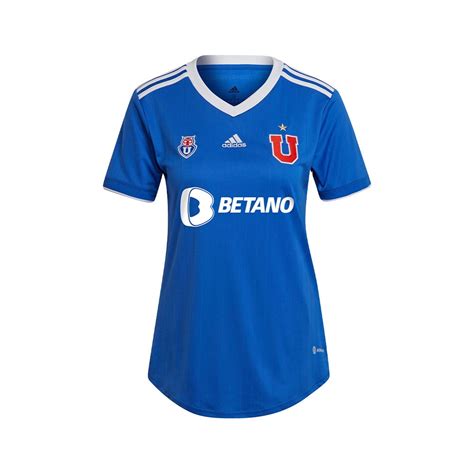 CAMISETA LOCAL ADIDAS UNIVERSIDAD DE CHILE MUJER | eduaspirant.com