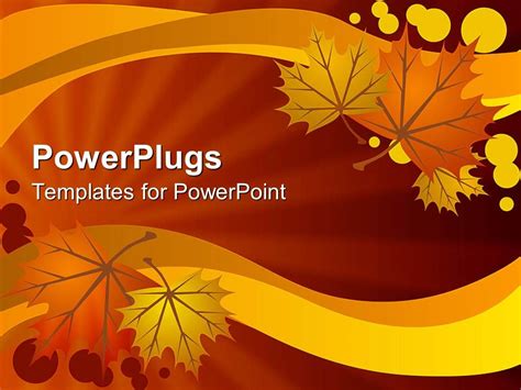 Free Powerpoint Templates For Fall Use Autumn Templates To Create ...