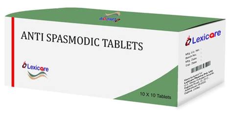 Anti Spasmodic Tablets Manufacturer, Supplier, Exporter