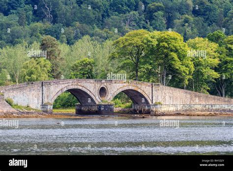 A Stone Arched bridge near Inveraray Scotland Stock Photo - Alamy