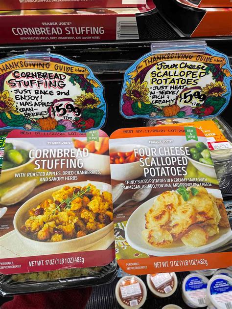 Trader Joe's Thanksgiving Dinner Shopping List