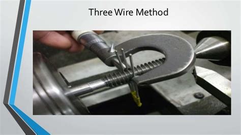 Screw thread measurement