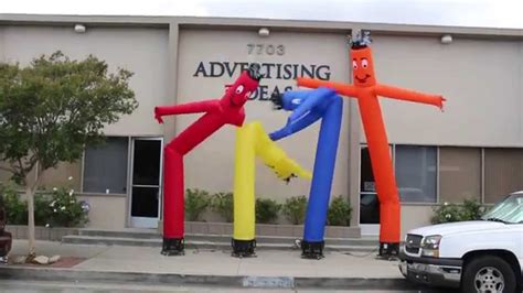 Econo wind dancer air puppet inflatable balloon by Advertising Ideas - YouTube