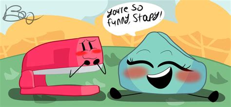 [Battle for BFDI] Stapy and Foldy by TheoLoves on DeviantArt