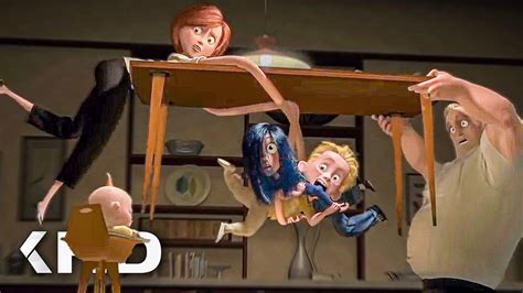 THE INCREDIBLES Movie Clip - Superhero Family Dinner (2004) - YouTube