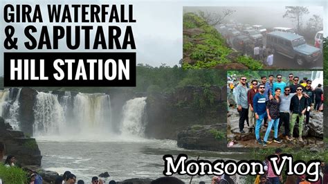 Saputara Hill Station-Gira Waterfall Vlog-Monsoon Season Vlog-SR Views - YouTube