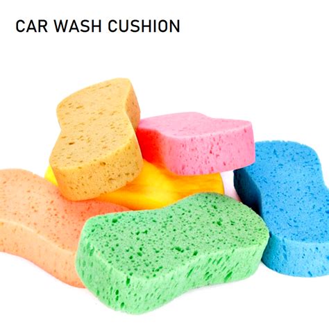 Large Car Wash Cleaning Sponge Vacuum Compressed Pad/ Span Cuci Kereta