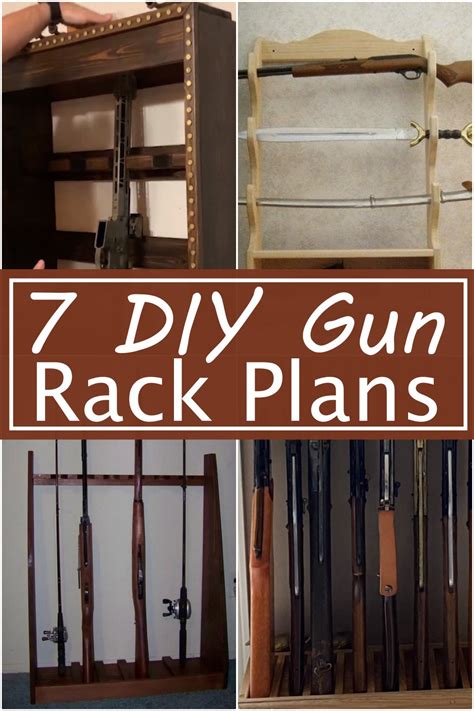 7 DIY Gun Rack Plans - DIY Crafts