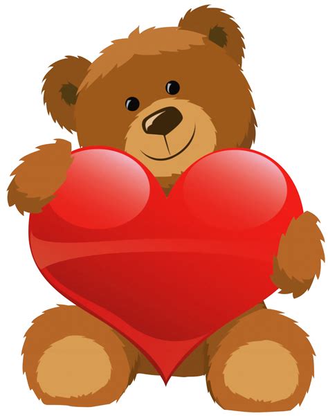 Teddy Bear With Heart, Red Teddy Bear, Teddy Bear Images, Teddy Bear Pictures, Love Bear, Cute ...