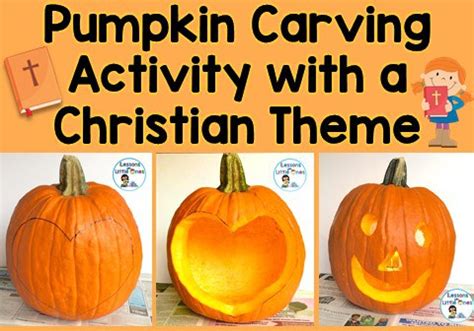 Christian Pumpkin Carving Activity & Book - Lessons for Little Ones by ...