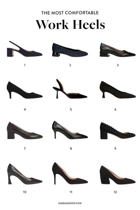 The 6 Best Work Heels for Women 2021 (Classic + Comfortable!) | Work ...