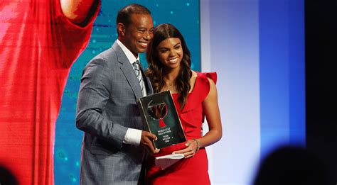 Tiger Woods, daughter Sam share emotional World Golf Hall of Fame ...